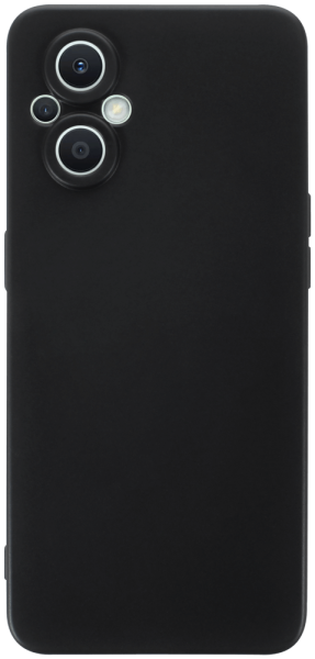Oppo Reno7 Z 5G szilikon tok kameravédővel matt fekete
