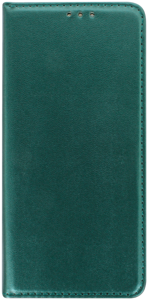 Realme 9i oldalra nyíló flipes bőrtok asztali tartó funkciós sötétzöld