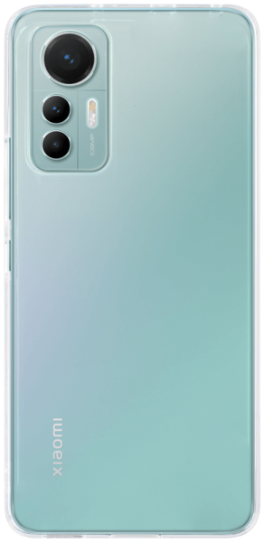 Xiaomi 12 Lite szilikon tok közepesen ütésálló kameravédővel átlátszó