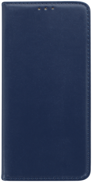 Realme C35 oldalra nyíló flipes bőrtok asztali tartó funkciós sötétkék