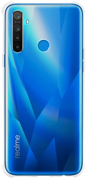 Realme 5 szilikon tok légpárnás sarok átlátszó