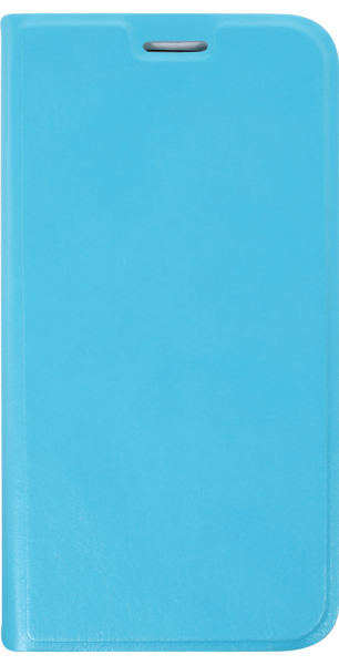 Samsung Galaxy S6 (G920) oldalra nyíló flipes bőrtok asztali tartó funkciós világoskék