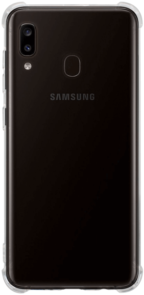 Samsung Galaxy A30 (SM-A305) szilikon tok közepesen ütésálló légpárnás sarok átlátszó