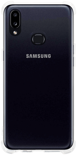 Samsung Galaxy A10s (SM-A107M) szilikon tok közepesen ütésálló légpárnás sarok átlátszó