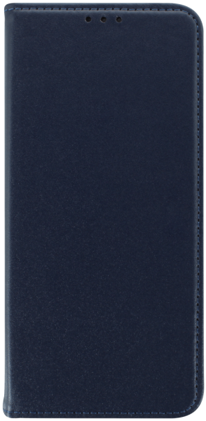 Samsung Galaxy A32 4G (SM-A325F) oldalra nyíló flipes bőrtok valódi bőr sötétkék