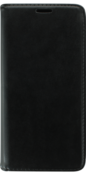 Huawei P40 Lite E oldalra nyíló flipes bőrtok asztali tartó funkciós fekete