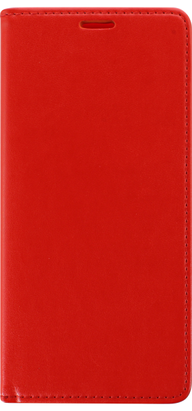 Samsung Galaxy M51 (SM-M515F) oldalra nyíló flipes bőrtok asztali tartó funkciós piros