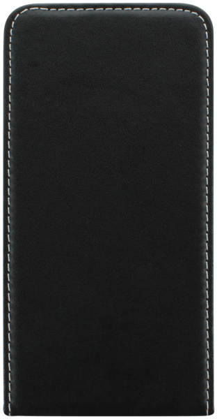 Apple iPhone 14 Pro lenyíló flipes bőrtok fekete