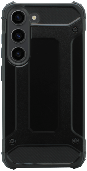 Samsung Galaxy S23 (SM-S911B) ütésálló tok légpárnás sarkas, hibrid Forcell Armor fekete