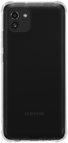 Samsung Galaxy A03 (SM-A035G) kemény hátlap gyári ROAR légpárnás sarok átlátszó