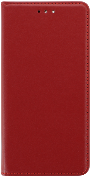 Apple iPhone 13 Pro oldalra nyíló flipes bőrtok valódi bőr piros