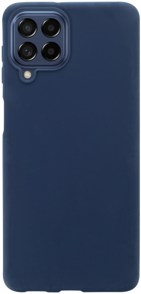 Samsung Galaxy M53 (SM-M536B) szilikon tok matt sötétkék