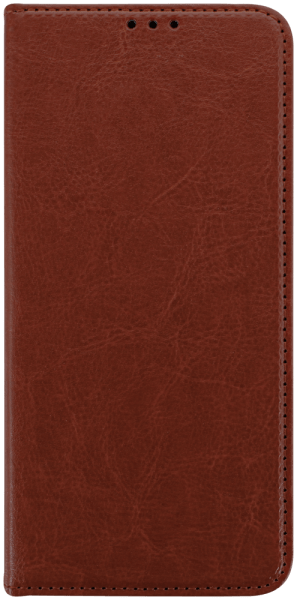 Xiaomi Redmi Note 11S 5G oldalra nyíló flipes bőrtok valódi bőr barna