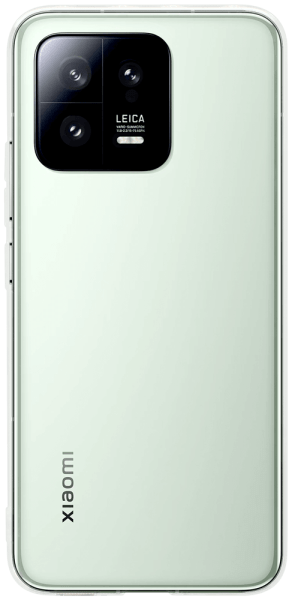 Xiaomi 13 szilikon tok közepesen ütésálló kameravédővel átlátszó