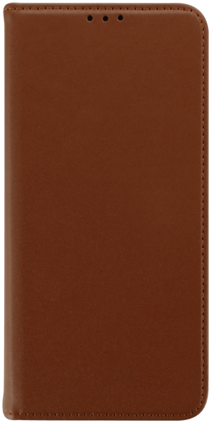 Samsung Galaxy A13 5G (SM-A136) oldalra nyíló flipes bőrtok valódi bőr barna