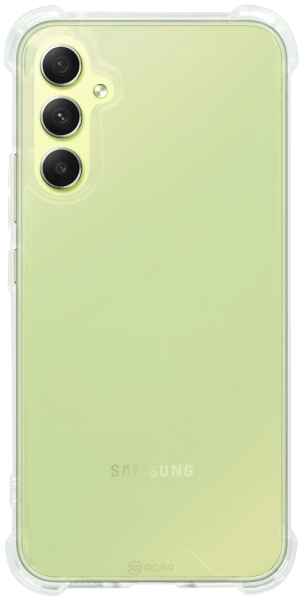 Samsung Galaxy A34 (SM-A346B) kemény hátlap gyári ROAR légpárnás sarok átlátszó