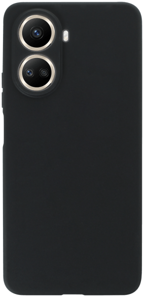 Huawei Nova 10 SE szilikon tok kameravédővel matt fekete