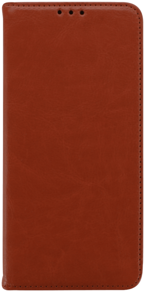 Xiaomi Redmi Note 12 Pro 4G oldalra nyíló flipes bőrtok valódi bőr barna