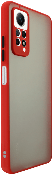 Xiaomi Redmi Note 12 Pro 4G kemény hátlap Vennus Button Bumper piros