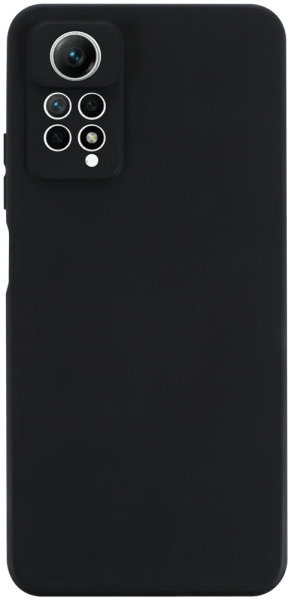Xiaomi Redmi Note 12 Pro 4G szilikon tok kameravédővel matt fekete