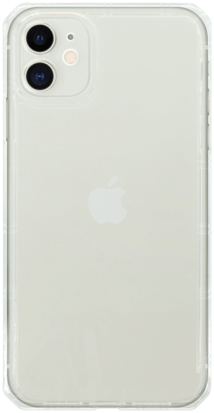 Apple iPhone 11 szilikon tok közepesen ütésálló légpárnás keret átlátszó