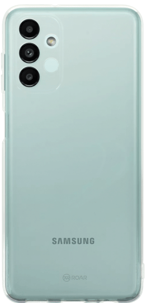 Samsung Galaxy A13 5G (SM-A136) szilikon tok gyári ROAR kameravédővel átlátszó