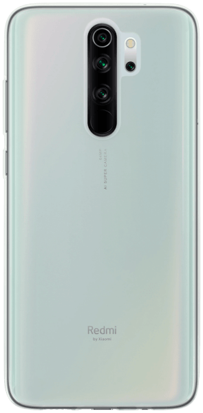Xiaomi Redmi Note 8 Pro szilikon tok átlátszó
