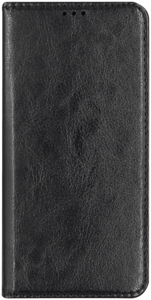Samsung Galaxy S20 5G (SM-G981F) oldalra nyíló flipes bőrtok valódi bőr fekete