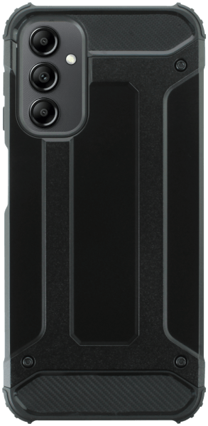 Samsung Galaxy A14 (SM-A145R) ütésálló tok légpárnás sarkas, hibrid Forcell Armor fekete