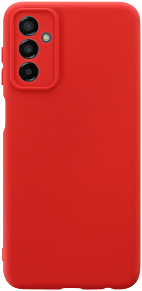 Samsung Galaxy M23 5G (SM-M236B) szilikon tok kameravédővel matt piros