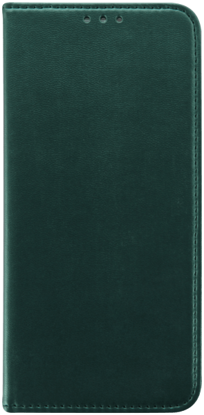 Motorola Moto G23 oldalra nyíló flipes bőrtok asztali tartó funkciós sötétzöld