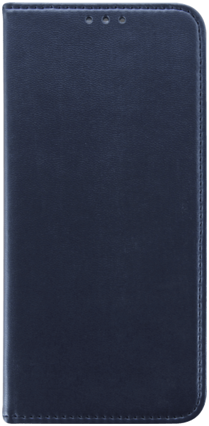 Motorola Moto G23 oldalra nyíló flipes bőrtok asztali tartó funkciós sötétkék