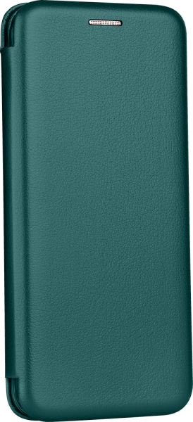 Xiaomi Poco M4 Pro 5G oldalra nyíló mágneses flipes bőrtok prémium minőség sötétzöld