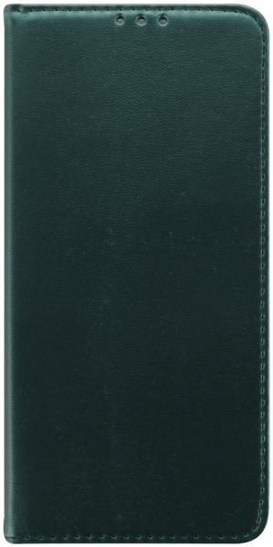 Motorola Edge 30 oldalra nyíló flipes bőrtok asztali tartó funkciós sötétzöld