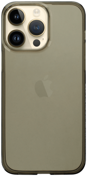 Apple iPhone 14 Pro Max szilikon tok átlátszó füstszínű