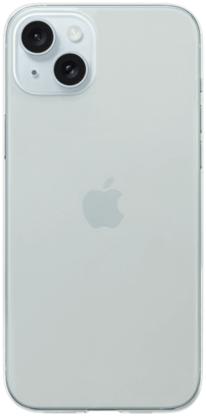 Apple iPhone 15 Plus szilikon tok átlátszó