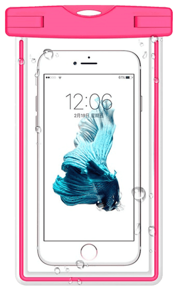 LG Q7 vízálló tok Devia Ranger univerzális rózsaszín