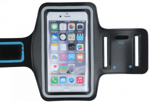 Samsung Galaxy A7 2018 (SM-A750F) sport tok univerzális, karra rögzíthető fekete