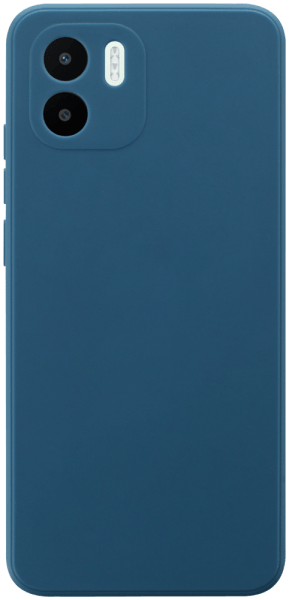 Xiaomi Redmi A1 szilikon tok kameravédővel matt sötétkék