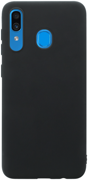 Samsung Galaxy A20 (SM-205) szilikon tok matt fekete