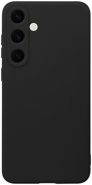 Samsung Galaxy S24 Plus (SM-S926B) szilikon tok kameravédővel matt fekete