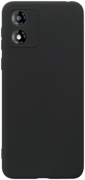 Motorola Moto E13 szilikon tok kameravédővel matt fekete