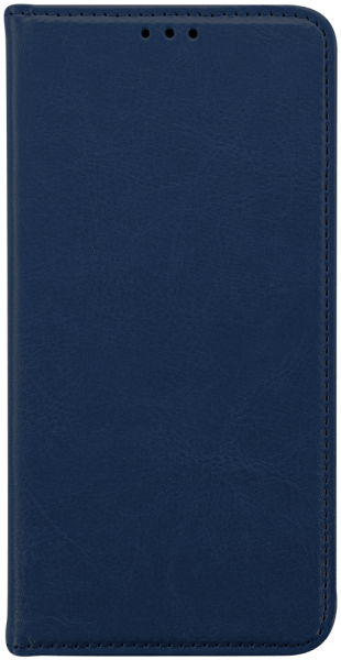 Samsung Galaxy S24 Plus (SM-S926B) oldalra nyíló flipes bőrtok valódi bőr sötétkék