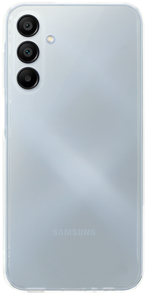 Samsung Galaxy A15 5G (SM-A156B) szilikon tok közepesen ütésálló kameravédővel átlátszó