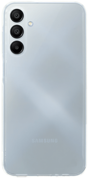 Samsung Galaxy A15 5G (SM-A156B) szilikon tok közepesen ütésálló kameravédővel átlátszó