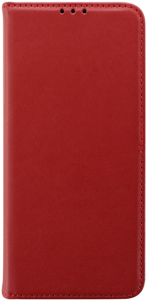 Samsung Galaxy A53 5G (SM-A5360) oldalra nyíló flipes bőrtok valódi bőr piros