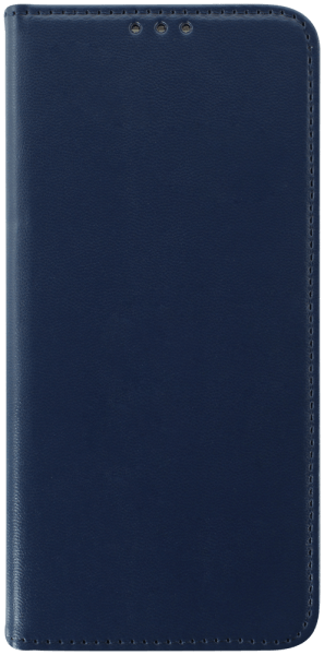 Motorola Moto E22 oldalra nyíló flipes bőrtok asztali tartó funkciós sötétkék