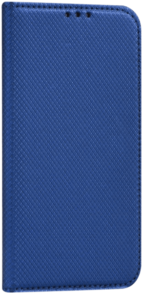 Samsung Galaxy A55 5G (SM-A556B) oldalra nyíló flipes bőrtok rombusz mintás sötétkék