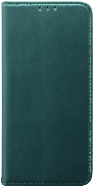 Motorola Moto G32 oldalra nyíló flipes bőrtok asztali tartó funkciós sötétzöld