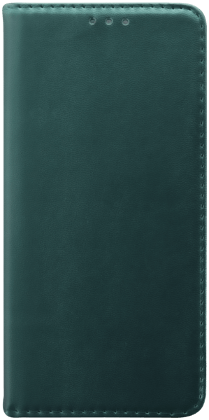 Motorola Moto G73 oldalra nyíló flipes bőrtok asztali tartó funkciós sötétzöld